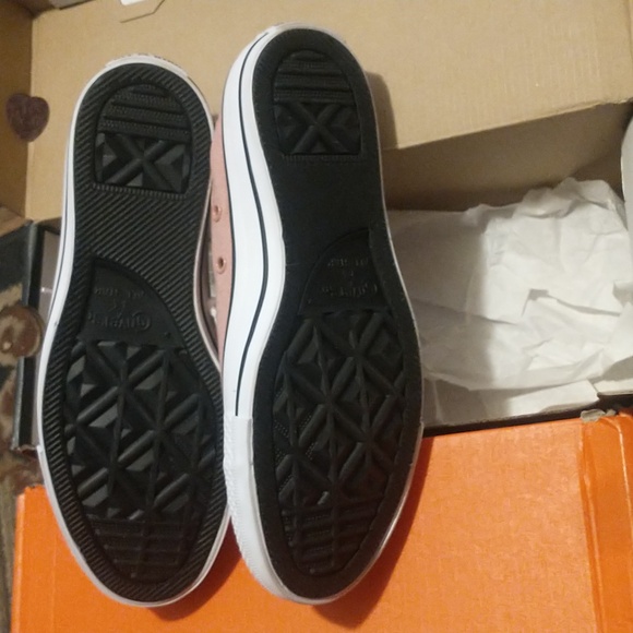 Converse All Star Chuck Taylor's PINK Shoreline Slip-On Sneakers Women's Size 7 - Picture 16 of 17